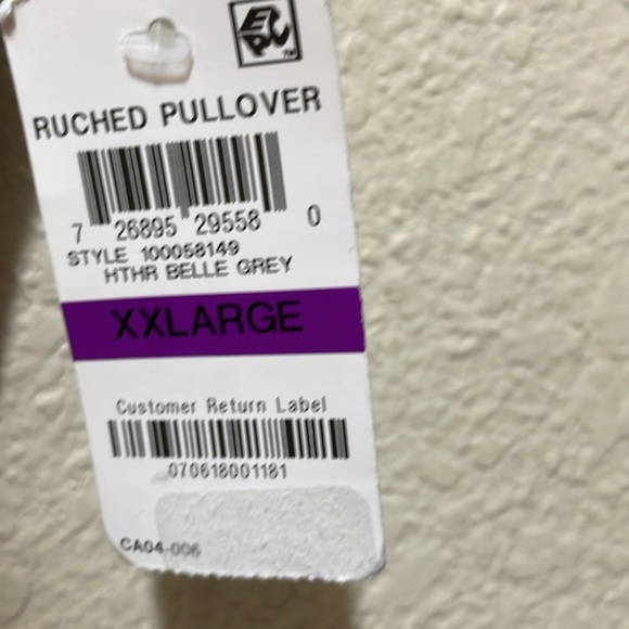 INC International Concepts Women's Gray Sweater. NWT. Size XXL. - Picture 4 of 11